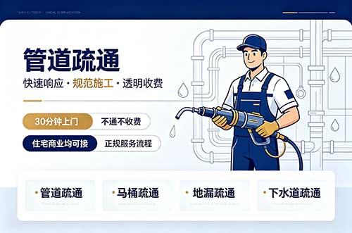东莞管道疏通
