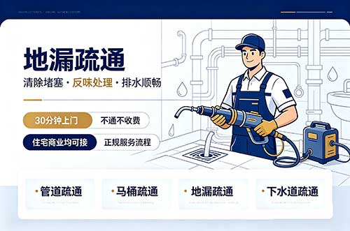 东莞地漏疏通